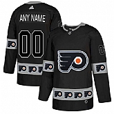 Customized Men's Philadelphia Flyers Black Team Logos Fashion Adidas Jersey,baseball caps,new era cap wholesale,wholesale hats